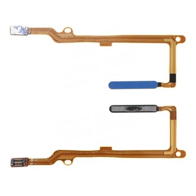 Fingerprint Sensor Flex Cable For Huawei Nova Y61 Blue By - Maxbhi Com
