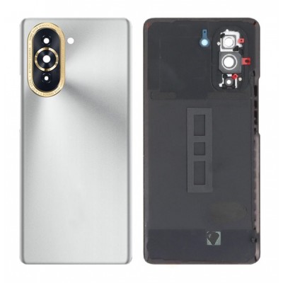 Back Panel Cover For Huawei Nova 10 Silver - Maxbhi Com