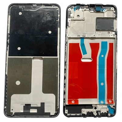 Lcd Frame Middle Chassis For Huawei Nova Y70 Plus Blue By - Maxbhi Com