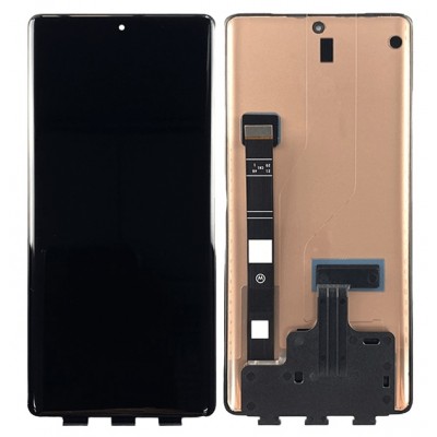 Lcd With Touch Screen For Motorola Moto X40 Blue By - Maxbhi Com