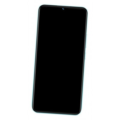Lcd Frame Middle Chassis For Vivo Y02s Blue By - Maxbhi Com