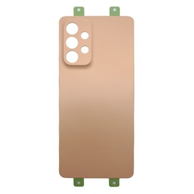 Back Panel Cover For Samsung Galaxy A33 5g Peach - Maxbhi Com