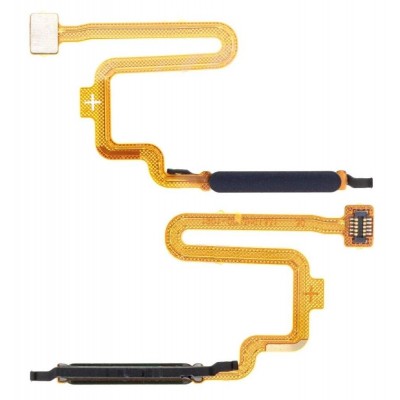 Fingerprint Sensor Flex Cable For Xiaomi Redmi Note 11s 5g White By - Maxbhi Com