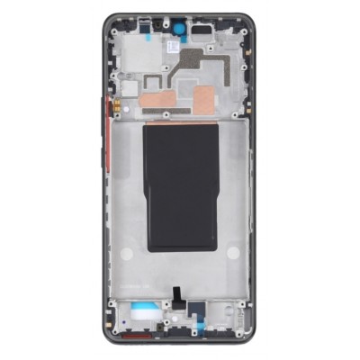 Lcd Frame Middle Chassis For Xiaomi Redmi K50 Ultra White By - Maxbhi Com