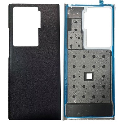 Back Panel Cover For Zte Axon 40 Ultra Black - Maxbhi Com