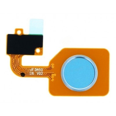 Fingerprint Sensor Flex Cable For Lg Stylo 6 Black By - Maxbhi Com