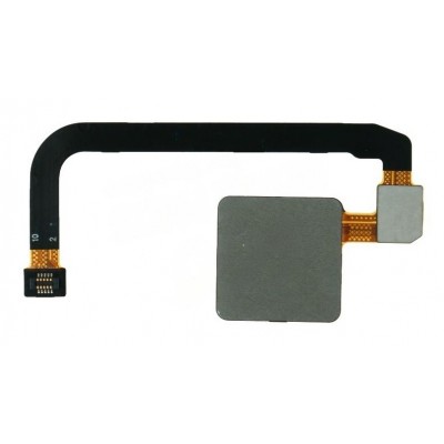 Fingerprint Sensor Flex Cable For Xiaomi Mi Max 3 Black By - Maxbhi Com