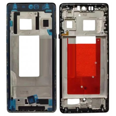 Lcd Frame Middle Chassis For Vivo S16 Pro Black By - Maxbhi Com
