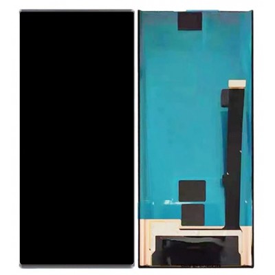 Lcd With Touch Screen For Zte Axon 40 Ultra Black By - Maxbhi Com