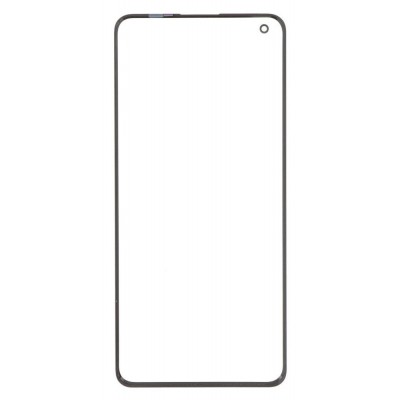 Replacement Front Glass For Oppo Find X5 Black By - Maxbhi Com