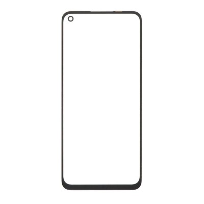 Replacement Front Glass For Realme 9 5g White By - Maxbhi Com