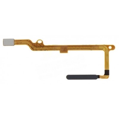 Fingerprint Sensor Flex Cable For Honor X8 5g Black By - Maxbhi Com