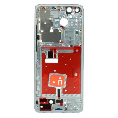 Lcd Frame Middle Chassis For Huawei P40 Pro Plus White By - Maxbhi Com