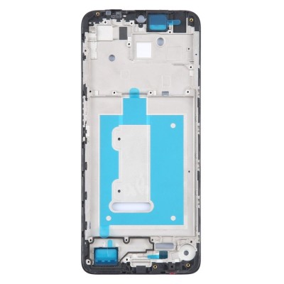 Lcd Frame Middle Chassis For Motorola Moto E22 Black By - Maxbhi Com