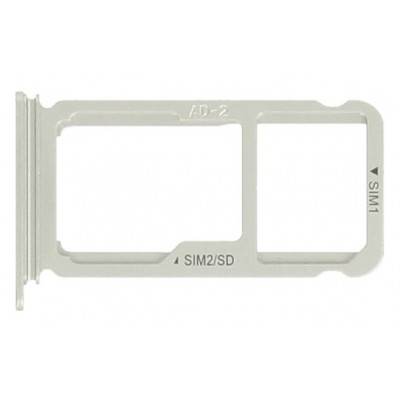 Sim Card Holder Tray For Huawei P10 Plus Silver - Maxbhi Com