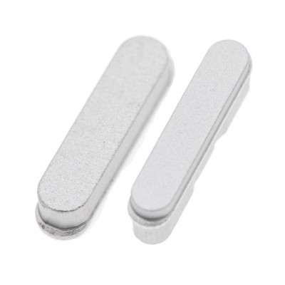 Volume Side Button Outer For Apple Ipad Pro 11 2018 Silver By - Maxbhi Com