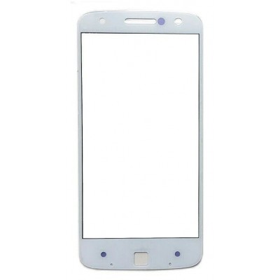 Replacement Front Glass For Motorola Moto Z White By - Maxbhi Com