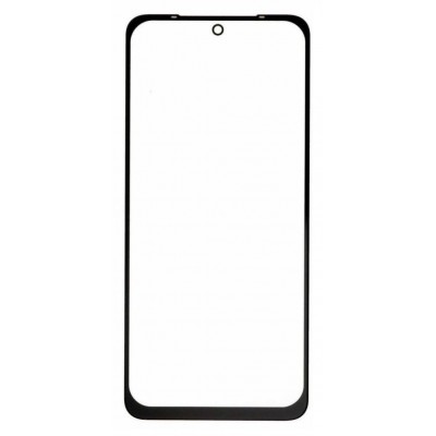 Replacement Front Glass For Xiaomi Poco X4 Pro 5g Black By - Maxbhi Com