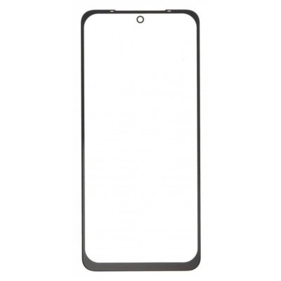 Replacement Front Glass For Xiaomi Poco X4 Pro 5g Black By - Maxbhi Com