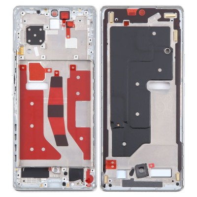 Lcd Frame Middle Chassis For Honor 80 5g White By - Maxbhi Com