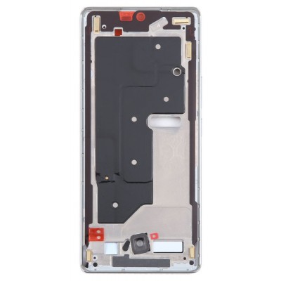 Lcd Frame Middle Chassis For Honor 80 5g White By - Maxbhi Com