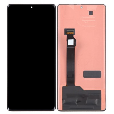 Lcd With Touch Screen For Honor 80 5g Black By - Maxbhi Com