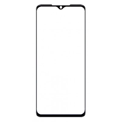 Replacement Front Glass For Vivo Y33s 5g Black By - Maxbhi Com