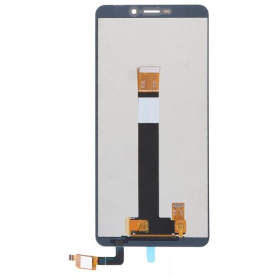 Lcd With Touch Screen For Nokia C100 White By - Maxbhi Com