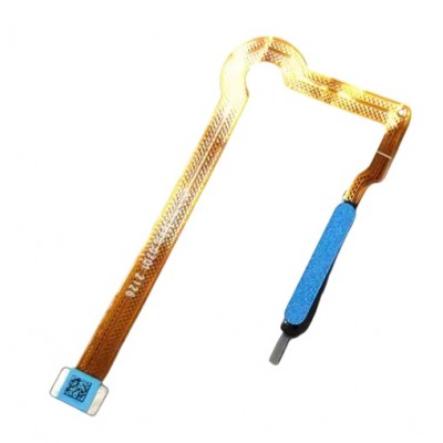 Fingerprint Sensor Flex Cable For Zte Blade A72 Blue By - Maxbhi Com