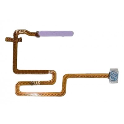 Fingerprint Sensor Flex Cable For Realme Q3s White By - Maxbhi Com