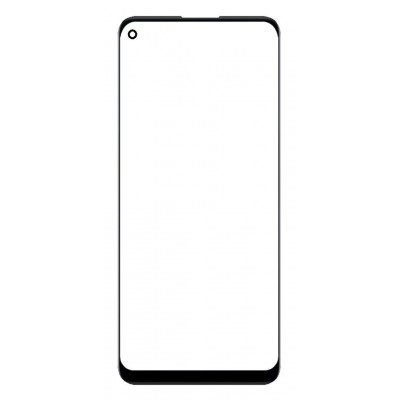 Replacement Front Glass For Oppo Reno 6 Lite Silver By - Maxbhi Com