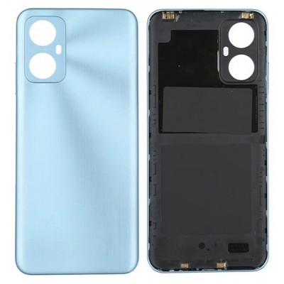 Back Panel Cover For Blackview A52 Blue - Maxbhi Com