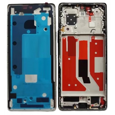 Lcd Frame Middle Chassis For Honor 80 Se Blue By - Maxbhi Com