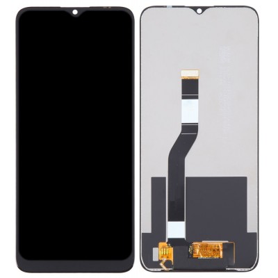 Lcd With Touch Screen For Wiko T10 White By - Maxbhi Com