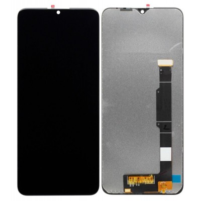 Lcd With Touch Screen For Tcl 30 Xl Black By - Maxbhi Com