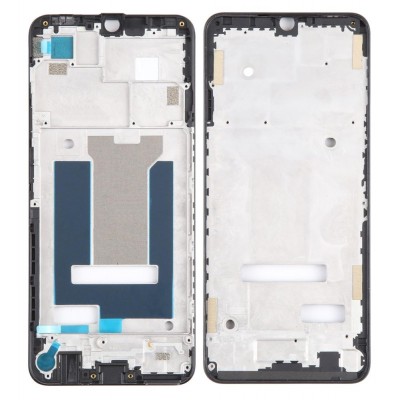 Lcd Frame Middle Chassis For Zte Blade V40 Vita Black By - Maxbhi Com