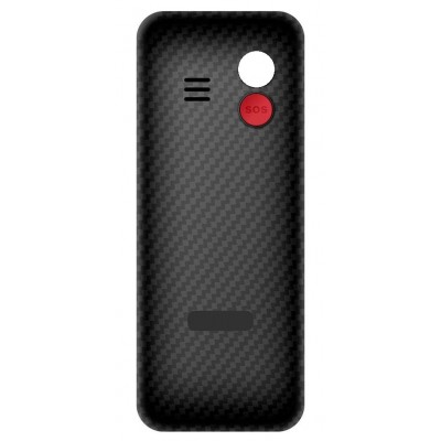 Back Panel Cover For Energizer E4 Black - Maxbhi Com
