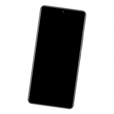 Lcd Frame Middle Chassis For Vivo Iqoo Neo 6 Se 5g Black By - Maxbhi Com