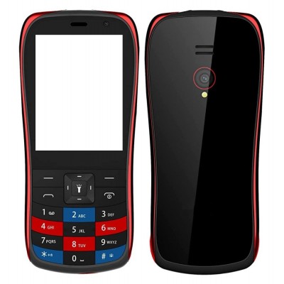 Full Body Housing For Energizer E284s Red - Maxbhi Com