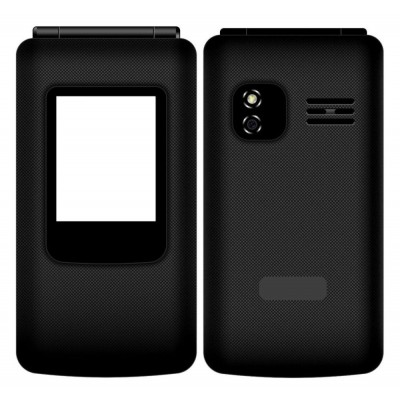 Full Body Housing For Plum Flipper Lte Black - Maxbhi Com