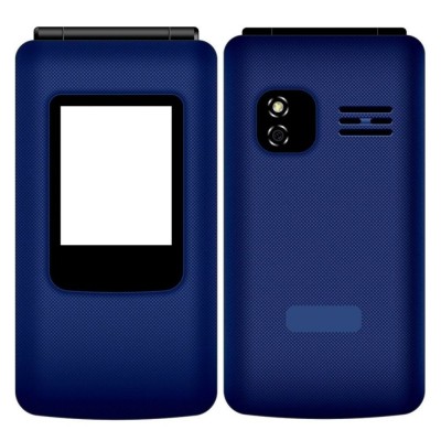 Full Body Housing For Plum Flipper Lte Blue - Maxbhi Com