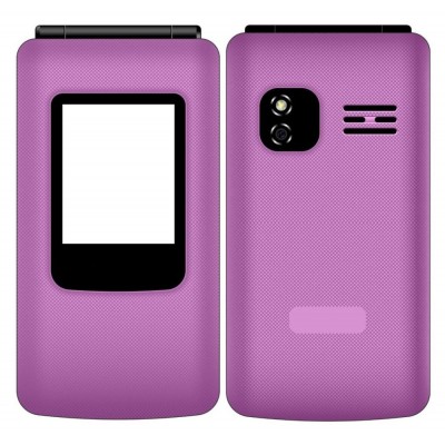 Full Body Housing For Plum Flipper Lte Pink - Maxbhi Com
