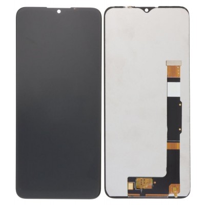 Lcd With Touch Screen For Alcatel 1v 2021 White By - Maxbhi Com