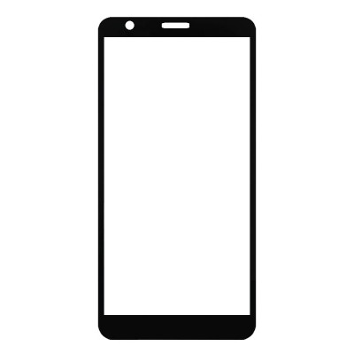 Replacement Front Glass For Zte Blade A3 Plus Black By - Maxbhi Com
