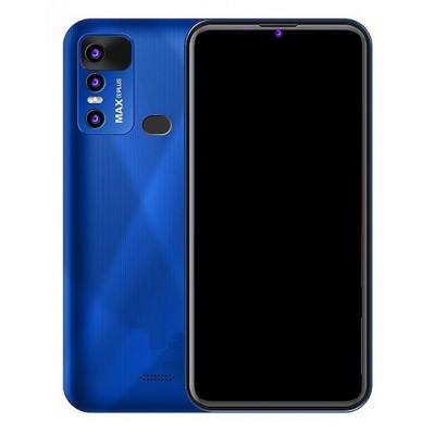 Back Panel Cover For Yezz Max 3 Plus Blue - Maxbhi Com