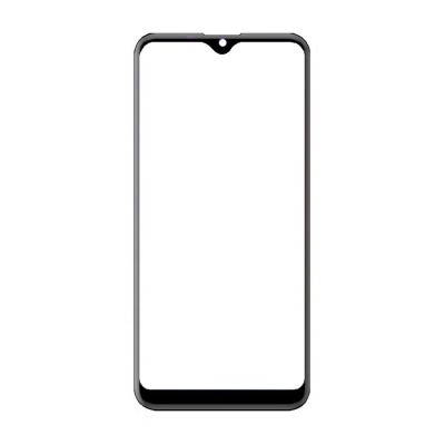 Replacement Front Glass For Yezz Max 3 Plus Grey By - Maxbhi Com