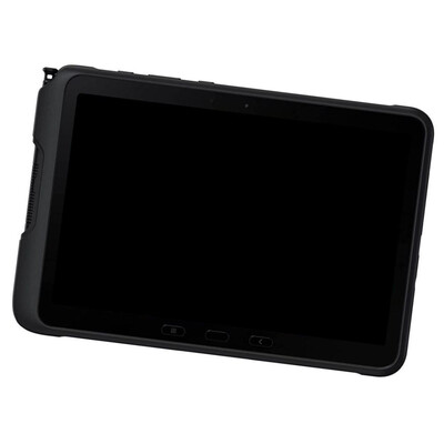 Lcd Frame Middle Chassis For Samsung Galaxy Tab Active 4 Pro White By - Maxbhi Com