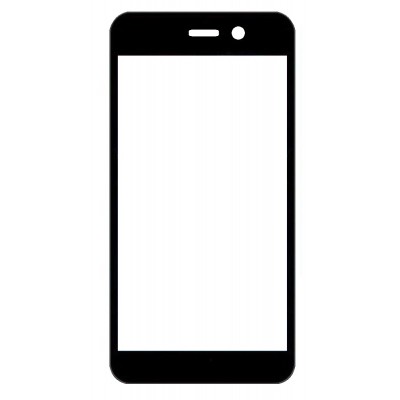 Replacement Front Glass For Blu Studio X10l Green By - Maxbhi Com