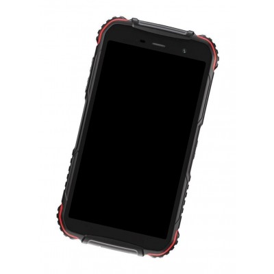Lcd Frame Middle Chassis For Doogee S35t Red By - Maxbhi Com
