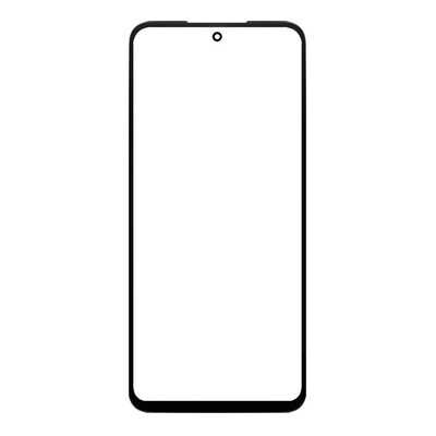 Replacement Front Glass For Motorola Moto G53 5g Black By - Maxbhi Com